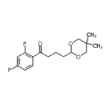 CAS#: 898786-83-9, 1-(2,4-Difluorophenyl)-4-(5,5-dimethyl-1,3-dioxan-2-yl)-1-butanone