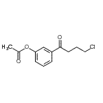 CAS#: 898786-89-5, 3-(4-Chlorobutanoyl)phenyl acetate