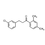 CAS#: 898787-04-7, 3-(3-Chlorophenyl)-1-(2,4-dimethylphenyl)-1-propanone