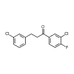 CAS#: 898787-20-7, 1-(3-Chloro-4-fluorophenyl)-3-(3-chlorophenyl)-1-propanone