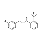 CAS#: 898787-26-3, 3-(3-Chlorophenyl)-1-[2-(trifluoromethyl)phenyl]-1-propanone
