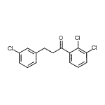 CAS#: 898787-35-4, 3-(3-Chlorophenyl)-1-(2,3-dichlorophenyl)-1-propanone