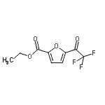 CAS 登录号：898787-41-2， 乙基5-(三氟乙酰基)-2-糠酸酯
