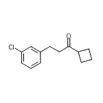 CAS#: 898787-54-7, 3-(3-Chlorophenyl)-1-cyclobutyl-1-propanone