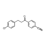 CAS#: 898787-70-7, 4-[3-(4-Chlorophenyl)propanoyl]benzonitrile