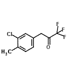 CAS 登录号：898787-71-8， 3-(3-氯-4-甲基苯基)-1,1,1-三氟丙酮