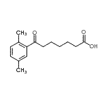 CAS#: 898787-98-9, 7-(2,5-Dimethylphenyl)-7-oxoheptanoic acid