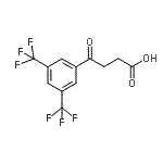 CAS#: 898788-04-0, 4-[3,5-Bis(trifluoromethyl)phenyl]-4-oxobutanoic acid