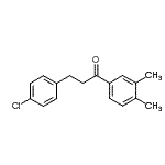 CAS#: 898788-06-2, 3-(4-Chlorophenyl)-1-(3,4-dimethylphenyl)-1-propanone