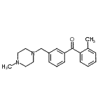 CAS#: 898788-30-2, (2-Methylphenyl){3-[(4-methyl-1-piperazinyl)methyl]phenyl}methanone