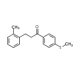 CAS#: 898789-36-1, 3-(2-Methylphenyl)-1-[4-(methylsulfanyl)phenyl]-1-propanone