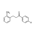 CAS#: 898789-48-5, 1-(4-Fluorophenyl)-3-(2-methylphenyl)-1-propanone