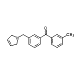 CAS#: 898789-61-2, [3-(2,5-Dihydro-1H-pyrrol-1-ylmethyl)phenyl](3-methylphenyl)methanone