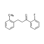 CAS 登录号：898789-70-3， 1-(2-氟苯基)-3-(2-甲基苯基)-1-丙酮