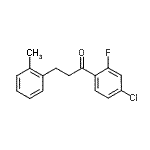 CAS#: 898789-91-8, 1-(4-Chloro-2-fluorophenyl)-3-(2-methylphenyl)-1-propanone