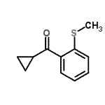 CAS 登录号：898789-94-1， 环丙基[2-(甲硫基)苯基]甲酮