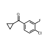 CAS#: 898790-06-2, (4-Chloro-3-fluorophenyl)(cyclopropyl)methanone