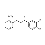 CAS#: 898790-11-9, 1-(3,4-Difluorophenyl)-3-(2-methylphenyl)-1-propanone