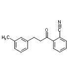 CAS#: 898790-43-7, 2-[3-(3-Methylphenyl)propanoyl]benzonitrile