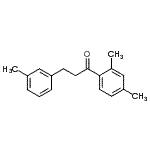 CAS 登录号：898790-72-2， 1-(2,4-二甲基苯基)-3-(3-甲基苯基)-1-丙酮