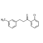 CAS 登录号：898790-96-0， 1-(2-氯苯基)-3-(3-甲基苯基)-1-丙酮