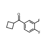 CAS#: 898791-28-1, Cyclobutyl(3,4-difluorophenyl)methanone