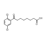 CAS#: 898791-33-8, 8-(2,5-Dichlorophenyl)-8-oxooctanoic acid