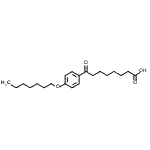 CAS#: 898792-25-1, 8-[4-(Heptyloxy)phenyl]-8-oxooctanoic acid