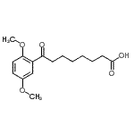 CAS#: 898792-43-3, 8-(2,5-Dimethoxyphenyl)-8-oxooctanoic acid