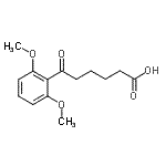 CAS#: 898792-49-9, 6-(2,6-Dimethoxyphenyl)-6-oxohexanoic acid