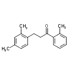 CAS 登录号：898793-53-8， 3-(2,4-二甲基苯基)-1-(2-甲基苯基)-1-丙酮
