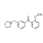 CAS#: 898794-00-8, (2-Methoxyphenyl)[3-(1-pyrrolidinylmethyl)phenyl]methanone