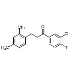 CAS#: 898794-24-6, 1-(3-Chloro-4-fluorophenyl)-3-(2,4-dimethylphenyl)-1-propanone