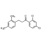 CAS 登录号：898794-46-2， 1-(2,4-二氯苯基)-3-(2,4-二甲基苯基)-1-丙酮