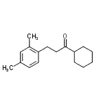 CAS 登录号：898794-70-2， 1-环己基-3-(2,4-二甲基苯基)-1-丙酮