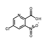 CAS 登录号：899423-94-0， 5-氯-3-硝基-2-吡啶羧酸