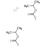 CAS 登录号：89946-76-9， 锌二(O-异丙基二硫代碳酸酯)