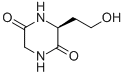 CAS 登录号：89959-25-1， (S)-3-(2-羟基乙基)-2,5-二氧代哌嗪