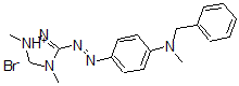 CAS#: 89959-98-8, 3(Or5)-[[4-[Benzylmethylamino]Phenyl]Azo]-1,2(Or1,4)-Dimethyl-1H-1,2,4-Triazolium Bromide