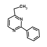 CAS#: 89967-03-3, 4-Ethyl-2-phenylpyrimidine