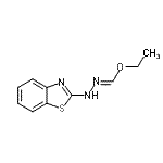 CAS#: 89969-39-1, Ethyl 1,3-benzothiazol-2-ylhydrazonoformate