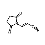 CAS#: 89975-85-9, (2E)-3-(2,5-Dioxo-1-pyrrolidinyl)acrylonitrile