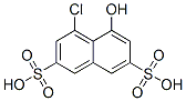 CAS#: 90-21-1, 4-Chloro-5-hydroxynaphthalene-2,7-disulphonic acid