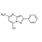 CAS#: 90019-55-9, 5-Methyl-2-phenylpyrazolo[1,5-a]pyrimidin-7-ol