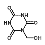 CAS#: 90031-15-5, 1-(Hydroxymethyl)-1,3,5-triazinane-2,4,6-trione