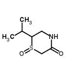 CAS#: 90049-02-8, 6-Isopropyl-3-thiomorpholinone 1-oxide