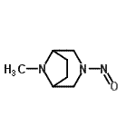 CAS#: 90049-31-3, 8-Methyl-3-nitroso-3,8-diazabicyclo[3.2.1]octane