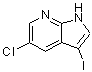 CAS#: 900514-08-1, 5-Chloro-3-iodo-1H-pyrrolo[2,3-b]pyridine
