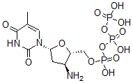 CAS#: 90053-16-0, 3'-Amino-3'-deoxythymidine triphosphate