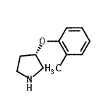CAS#: 900572-43-2, (3S)-3-(2-Methylphenoxy)pyrrolidine